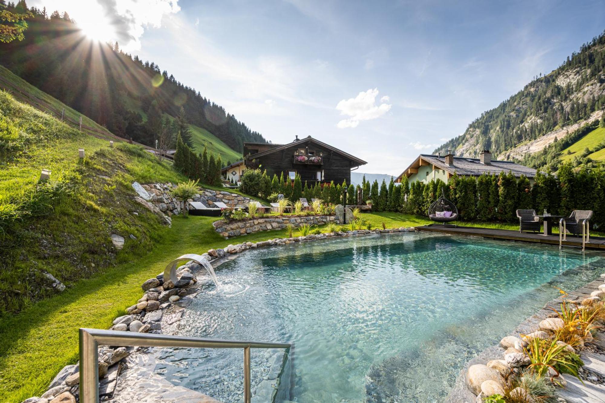 Naturhotel Huettenwirt Im Grossarltal 후트샬라그 외부 사진